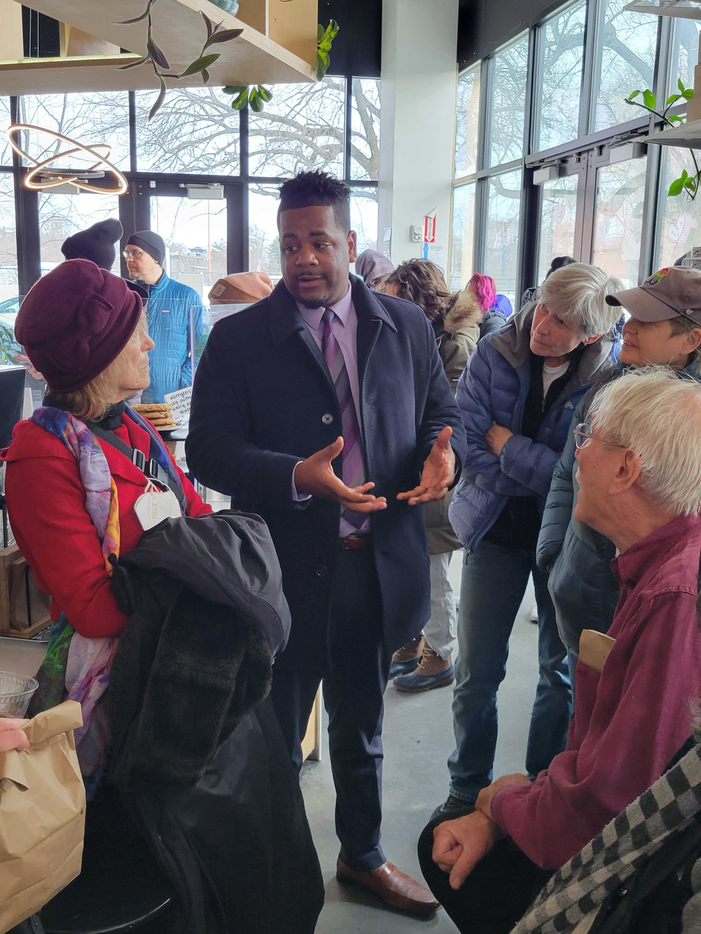 Office Hours in Jamaica Plain at Third Cliff Bakery