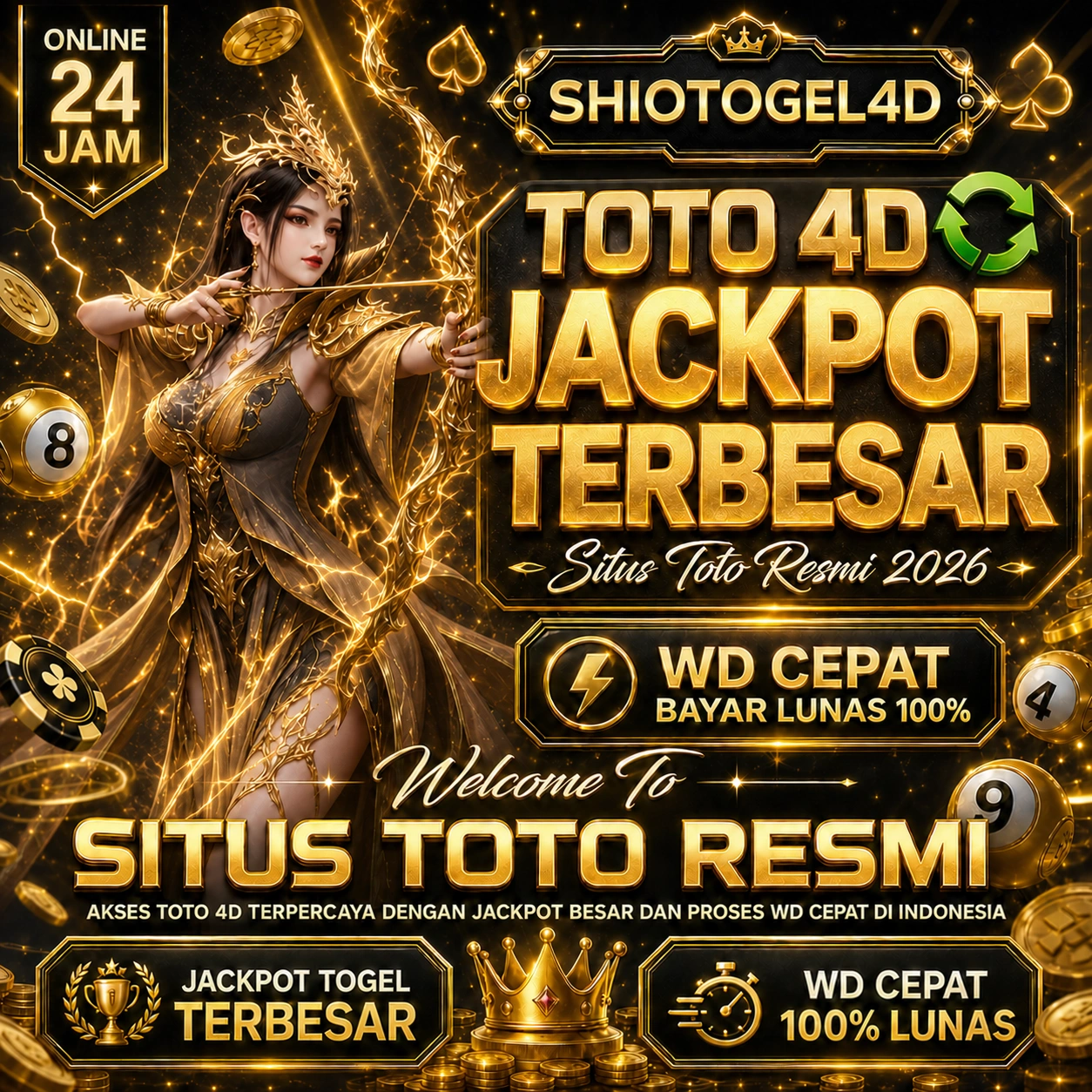 TOTO 4D ♻️ SHIOTOGEL4D Situs Toto Resmi 2026 Dengan Jackpot Togel Terbesar & WD Cepat Bayar Lunas 100% - WooCommerce eCommerce